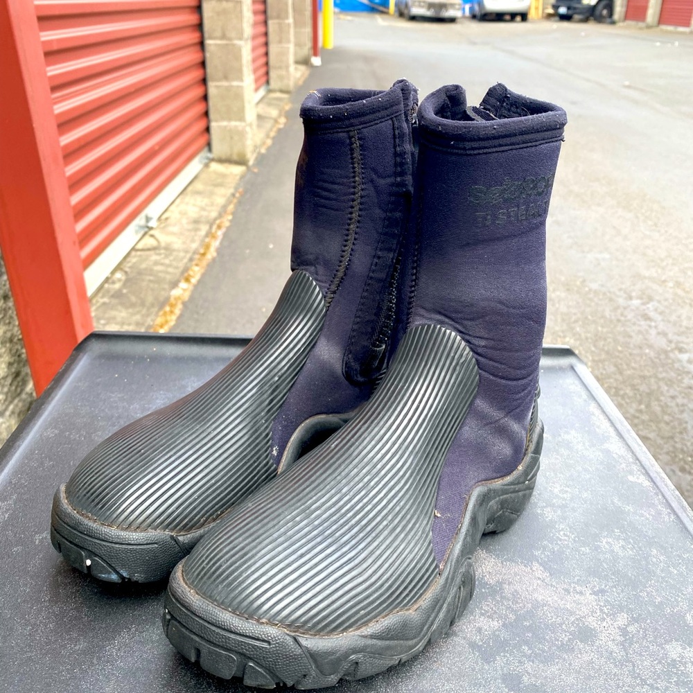 Seasoft TI Stealth Boot Scuba Dive Water Sport Waterproof Neoprene Size XS